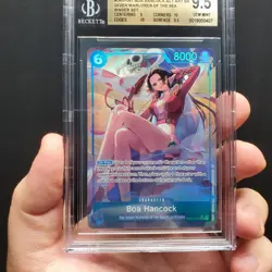 2025 ONE PIECE SEVEN WARLORDS OF THE SEA #051 BOA HANCOCK BGS 9.5 TCG CARD SR - Image 3