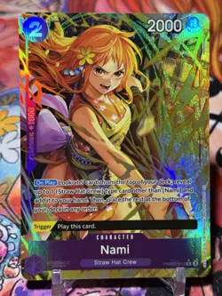 NAMI - One Piece PRB02-012 - AA Alt Art Rare R - Premium Booster The Best Vol. 2 - Image 1