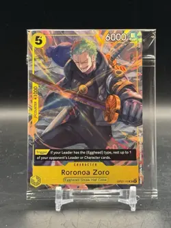 Roronoa Zero One Piece Illustration Box Vol 3 Sealed Promo English Card Sealed - Image 1