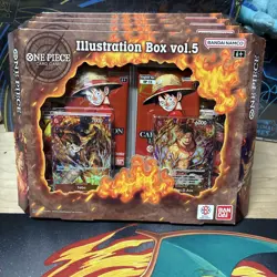 One Piece Card Game Illustration Box [IB-05] 2x OP13 and 2x PRB02, 2x Promo Card - Image 1