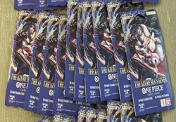 (10) One Piece TCG: The Azure Sea's Seven Sleeved Booster OP-14 Packs - Image 1