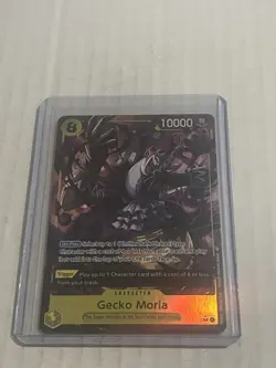 One Piece The Azure Sea’s Seven Gecko Moria OP14-104 SR Alt Art English - Image 1
