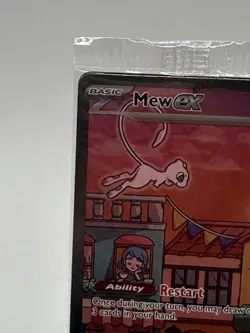 SEALED Mew ex 053 Scarlet & Violet 151 Black Star Promo Pokemon Card - Image 2