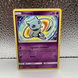 Pokemon Shining Mew 40/73 Shining Legends Shiny Holo Rare English Card - Image 1