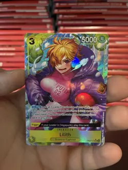 One Piece TCG Card Lilith SR Alt Art OP07-111 500 Years in the Future - Image 1