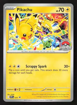 Pikachu (World Championship 2025) Promo SV: Scarlet & Violet Promo Cards 225 NM - Image 1