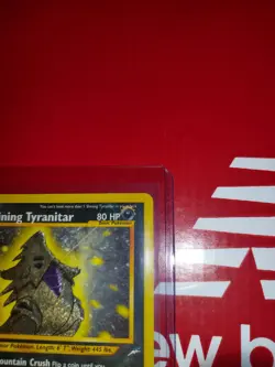 Pokemon Shining Tyranitar 113/105 Neo Destiny Holo Secret Rare Unlimited Card - Image 4