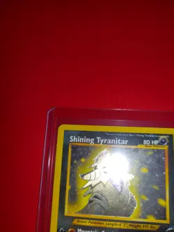 Pokemon Shining Tyranitar 113/105 Neo Destiny Holo Secret Rare Unlimited Card - Image 5