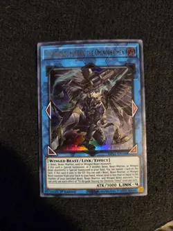 Tri-Brigade Shuraig The Ominous Omen MP21-EN198 1st Ultra Rare Yugioh Card - Image 1