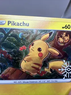 Pikachu - (Holiday Calendar) SWSH153 SWSH: Sword & Shield Promo Cards Holo - Image 2