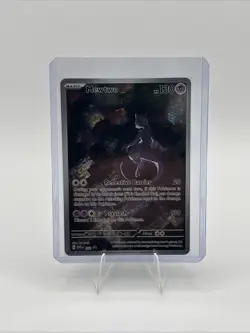 Pokemon 151 Mewtwo 052 Scarlet & Violet UPC Black Star Promo Card Holo - Image 1