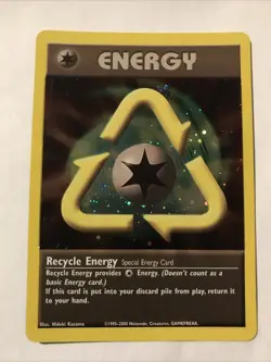 Recycle Energy - WOTC League Promo Pokemon - Holo Card - Image 1