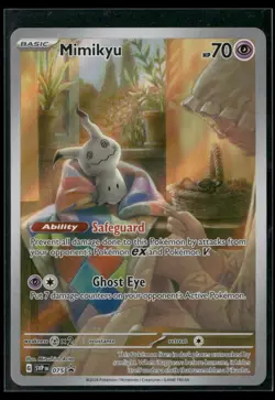 Mimikyu Holo #075 SV: Scarlet & Violet Promo Cards Near Mint or Better - Image 1
