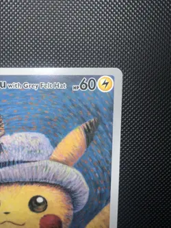 Gradable Pokemon x Van Gogh Museum: Pikachu with Grey Felt Hat Promo Card- MINT 820650856891 - Image 4
