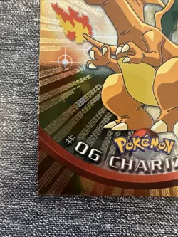 Charizard Holo Foil Topps TV Animation Pokemon Card #6 1999 - Image 5