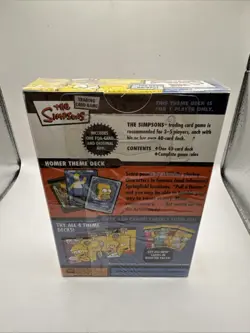 The Simpsons Trading Card Game Theme Deck Set Of 4 - Homer/Bart/Lisa/Mr Burns - Image 3