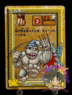 Eddie Old Yeti Kritter Donkey Kong Card P0015 NINTENDO Japanese TCG Game DK - Image 1