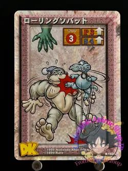 Eddie Old Yeti Kritter Donkey Kong Card K1020 NINTENDO Japanese TCG Game DK - Image 1