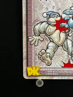 Eddie Old Yeti Kritter Donkey Kong Card K1020 NINTENDO Japanese TCG Game DK - Image 4