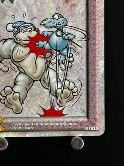 Eddie Old Yeti Kritter Donkey Kong Card K1020 NINTENDO Japanese TCG Game DK - Image 5