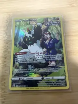 Pokemon TCG Passimian Silver Tempest Holo Card TG08/TG30 Ultra Rare, Full Art NM - Image 1