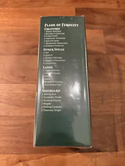 MTG Flash Of Ferocity 2020 Challenger Deck Sealed Magic The Gathering - Image 3