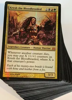 ***Custom Commander Deck*** Kresh the Bloodbraided - Sacrifice & Destroy - SOA - Image 1