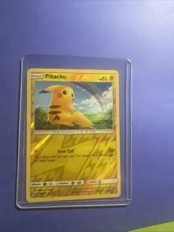 Pokemon Pikachu Card 28/73 Reverse Holo Shining Legends - Image 1