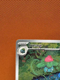 Pokemon IVYSAUR 167/165 Illustration Rare Scarlet Violet 151 NM/Mint 1394 - Image 2