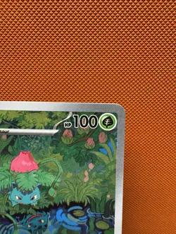 Pokemon IVYSAUR 167/165 Illustration Rare Scarlet Violet 151 NM/Mint 1394 - Image 3
