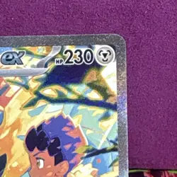 Pokemon Hop's Zacian ex 186/159 Sv09: Journey Together Holo Rare 230 HP - Image 3