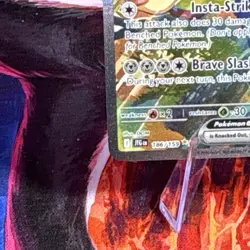 Pokemon Hop's Zacian ex 186/159 Sv09: Journey Together Holo Rare 230 HP - Image 5