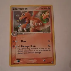 Pokemon Charmeleon EX FireRed & LeafGreen 31/112 Reverse Holo 70HP Uncommon TCG. - Image 1