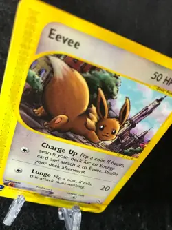Eevee 075/147 Aquapolis Common Pokemon TCG NM Never Played - Image 2