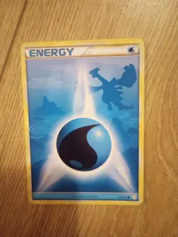 Pokemon TCG Water Energy HeartGold SoulSilver 117/123 2010 MP - Image 1