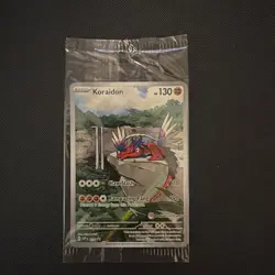 Koraidon SVP 14 Pokemon Center Exclusive Promo, SEALED - Image 1