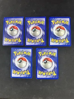 LOT 5 1999 Pokemon Kabuto Fossil 50/62 LP-MP - Image 2