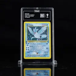 Pokemon Articuno Fossil 1st Edition Holo Rare #2 TAG 9 Mint - Image 1