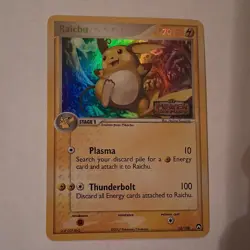 Pokemon Raichu EX Power Keepers 12/108 Reverse Holo Rare 70HP English - Image 1
