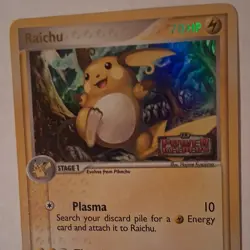 Pokemon Raichu EX Power Keepers 12/108 Reverse Holo Rare 70HP English - Image 3
