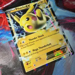 Pikachu EX XY174 Pokemon XY Black Star Promo Ultra Rare Holo 2016 - Image 2