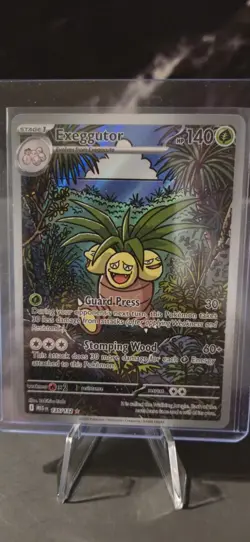 Exeggutor 2025 Pokemon TCG #135/132 Mega Evolution Illustration Rare Holo - Image 1