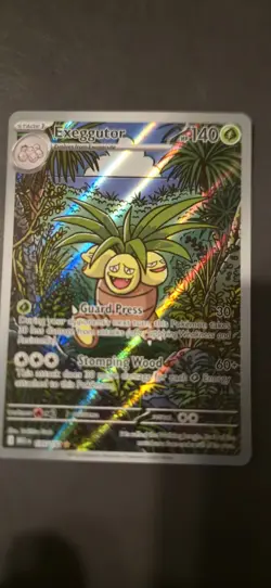 Exeggutor 2025 Pokemon TCG #135/132 Mega Evolution Illustration Rare Holo - Image 3