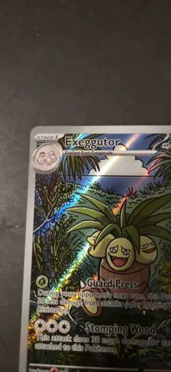Exeggutor 2025 Pokemon TCG #135/132 Mega Evolution Illustration Rare Holo - Image 4