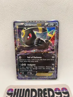 Umbreon EX 55/124 Holo Rare 2016 Pokemon XY Fates Collide Mint - Image 2
