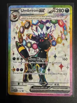 Umbreon EX Prismatic Evolutions - 176 Black Star Promo - Pokemon TCG MINT - Image 1