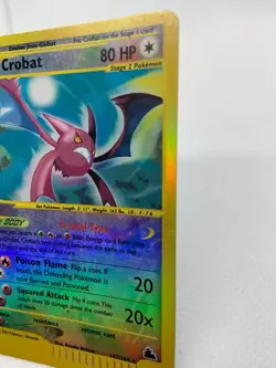 Crobat 147/144 Skyridge Reverse Holo Secret Rare Pokemon - Image 3