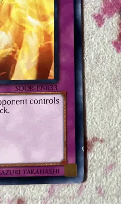 1x (VLP) - Phoenix Wing Wind Blast - SDOK-EN033 - Common - 1st Edition YuGiOh - Image 2