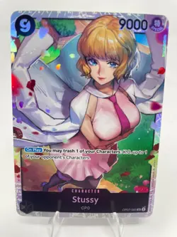 Stussy OP07-085 SR 500 Years In The Future One Piece One Piece TCG English - Image 1