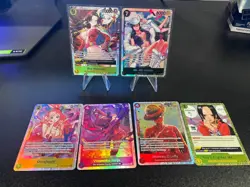 One Piece TCG Op14 The Azure Sea's Seven SR Boa Hancock & Ms. All Sunday + More - Image 1